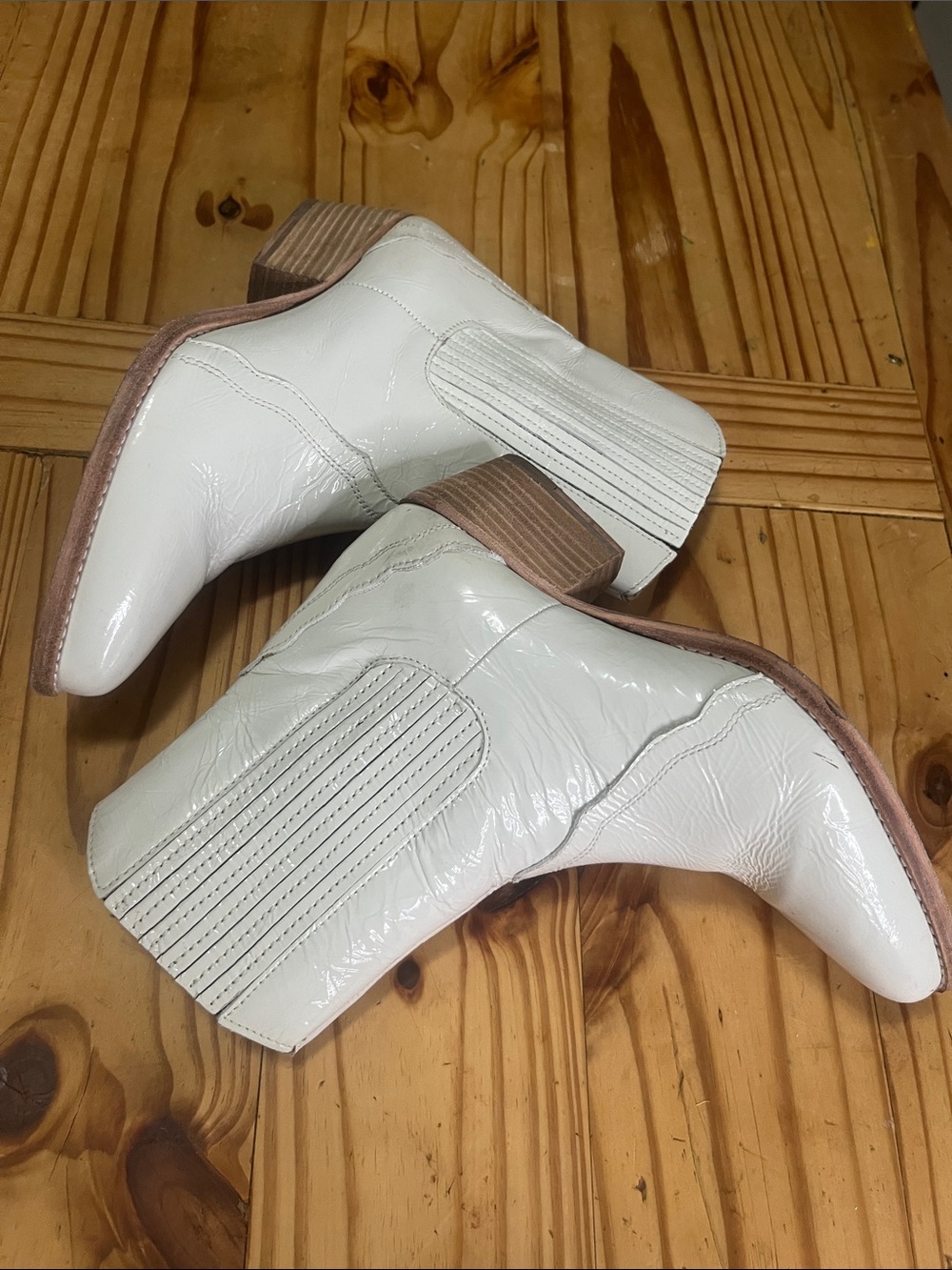 Free People Western Boot White - Picture 5 of 9